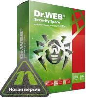 Антивирус Dr.Web Security Space (2 ПК на 1 год)