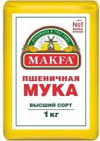 Мука Makfa пшеничная высшего сорта