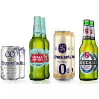 Безалкогольное пиво Сет Hoegaarden, Stella Artois, Lowenbrau Wheat, Becks