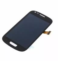 Дисплей для Samsung i8190 Galaxy S III mini (в сборе с тачскрином) черный, AAA