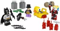 Конструктор LEGO Minifigures, Super Heroes Бэтмен против Пингвина и Харли Квин 40453