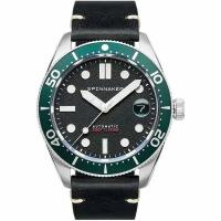 Наручные часы SPINNAKER Часы Spinnaker SP-5100-02, черный, зеленый
