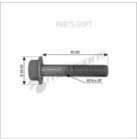 MANSONS 200.082 Болт DAF рессоры MANSONS