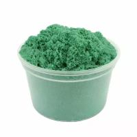 Кинетический песок Лепа, зеленый с блестками, 300 г
