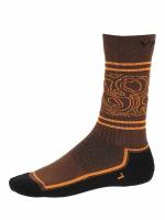 Носки VIKING Boosocks Heavy Bamboo Brown/Orange (EU:42-44)