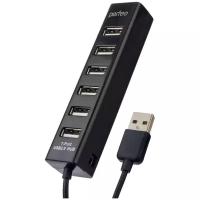 USB-HUB Perfeo 7 Port, (PF-H035 Black) чёрный