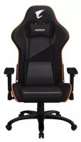 Кресло геймерское Gigabyte GP-AGC310 AGC310/G.CHAIR B+ORG/PU SPONGE (552244)