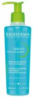 Bioderma очищающий мусс "Sebium" (помпа) 200 мл