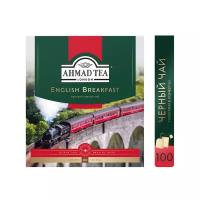 Чай "Ahmad Tea", Чай Английский завтрак, пакетики с ярлычками в конвертах из фольги,100х2г