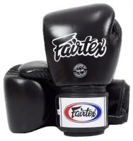 Боксерские перчатки Fairtex BGV1 Чёрные (12 унций)