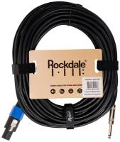 ROCKDALE SJ001-15M Готовый спикерный кабель, разъёмы Speakon X mono jack, длина 15 м