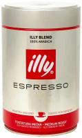 Кофе молотый illy ESPRESSO CLASSICO, (илли Эспрессо Классико), средняя обжарка, арабика, 250 г