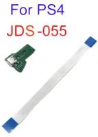 Плата JDS - 055 usb-разъем со шлейфом для зарядки беспроводного геймпада SONY PLAYSTATION DUALSHOCK 4