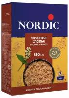 Хлопья гречневые 3 шт по 550 г Nordic