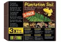 Кокосовая крошка Exo Terra Plantation Soil Brick 3х8,8 л
