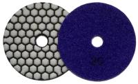 Алмазный гибкий шлифовальный круг для сухой полировки (черепашка) АГШК 100 мм Р30