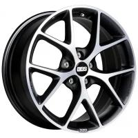 Диск BBS SR007 7.5x17/5x108 D70 ET45 Vulcano grey diamond cut