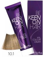 KEEN Be Keen on Hair крем-краска для волос XXL Colour Cream, 10.1 ultrahellblond asch, 100 мл