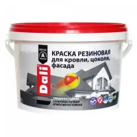 Краска DALI резиновая 3 кг зеленая