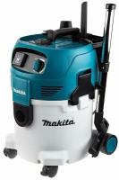 Профессиональный пылесос Makita VC3012L, 1200 Вт, серебристый/синий