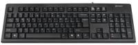 Клавиатура USB А4-Tech KR-83 comfort черная