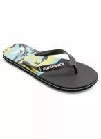 Мужские сланцы QUIKSILVER Molokai Panel, Цвет черный, Размер 39