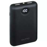 Внешний аккумулятор Qumo Power Bank PowerAid 10000 V2 10000mAh Black 24408