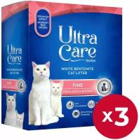 Ultra Care Fine Small Cats & Kittens комкующийся наполнитель для кошачьего туалета для котят и мелких кошек