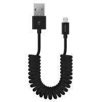 Кабель Deppa USB - Micro-USB 1.5м Витой Black (72123)