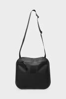Сумка C.P. Company metropolis series rubber reps shoulder bag black для мужчин цвет черный