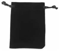 Мешочек для карт таро / Tarot Bag Velvet Black 15X20 см