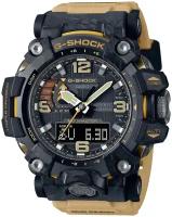 Наручные часы CASIO G-Shock, черный, коричневый