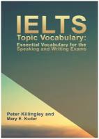 IELTS Topic Vocabulary. Словарь тем IELTS: на англ. яз