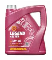 Моторное масло MANNOL Legend +Ester 0W-40 7901 4л