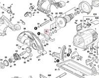 Скоба направляющая пилы циркулярной GKS 235 Turbo BOSCH 1619P01620