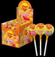 Карамель Chupa Chups Экзотик-Тропик, 1.2 кг, 100 шт. в уп