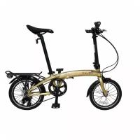 Велосипед Dahon QIX D3 YS 9193-1 золотистый, складной, колеса 16