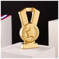 Кубок "Медаль", булат, золотистый, керамика, 14 см