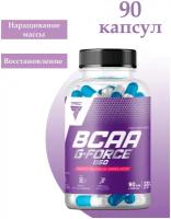 BCAA спорт питание + L глютамин, 90 капс, Trec Nutrition BCAA G-force