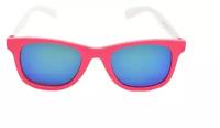 Солнцезащитные очки Планета разнообразия, вайфареры, оправа: пластик, для девочек, белый