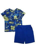 Комплект одежды Светлячок-С, размер 116-122, синий
