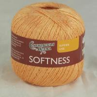 Пряжа Семеновская МШФ Softness (Нежность) 47%хлопок,53%вискоза 5 шт. х100г 400м №30159 персиковый