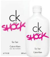 Туалетная вода Calvin Klein женская CK One Shock For Her 200 мл