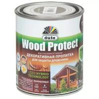 Пропитка Dufa, Wood Protect, для дерева, палисандр, 0.75 л, МП000015775