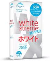 Отбеливающие полоски Megami White Xtreme 3D Pro, 28 шт