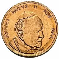 Ватикан 5 евроцентов 2005 г. Essai (Проба) (Proof)