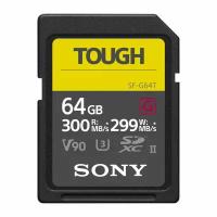 Карта памяти SDXC 64GB Sony SF-G TOUGH UHS-II U3 V90 299/300 MB/s (SF-G64T)