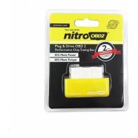 Программатор Nitro OBD2 для чип-тюнинга бензиновых автомобилей Yellow ELM327