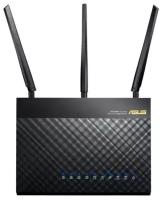 Роутер беспроводной Asus RT-AC68U AC1900 10/100/1000BASE-TX черный