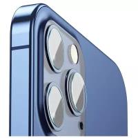 Защита на камеру для iPhone 12 Pro/12 Pro Max, BASEUS Gem Lens Film 0,25mm, прозрачный, (6 шт.), SGAPIPH61P-JT02